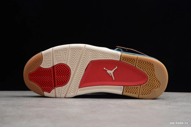 Rep Onekick Denim Jordan 4 Nike AO2571-401 Levi's Air x 0810